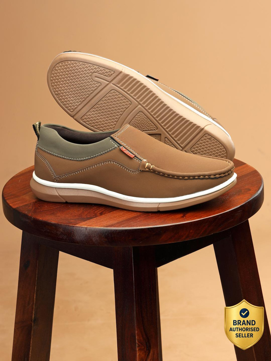 Image of Fit & Fine Classic Comfortable Casual shoes Outdoors For Men Boots For Men (Brown , 7)