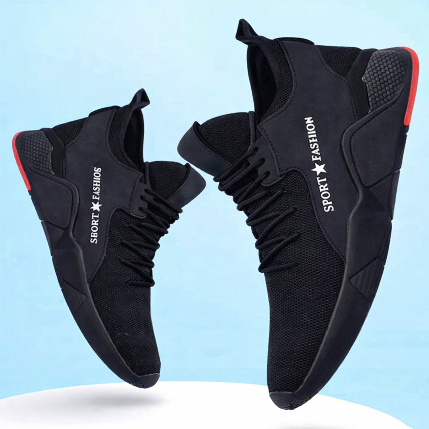 Trend Zone Sneakers For Men Black - Image 6