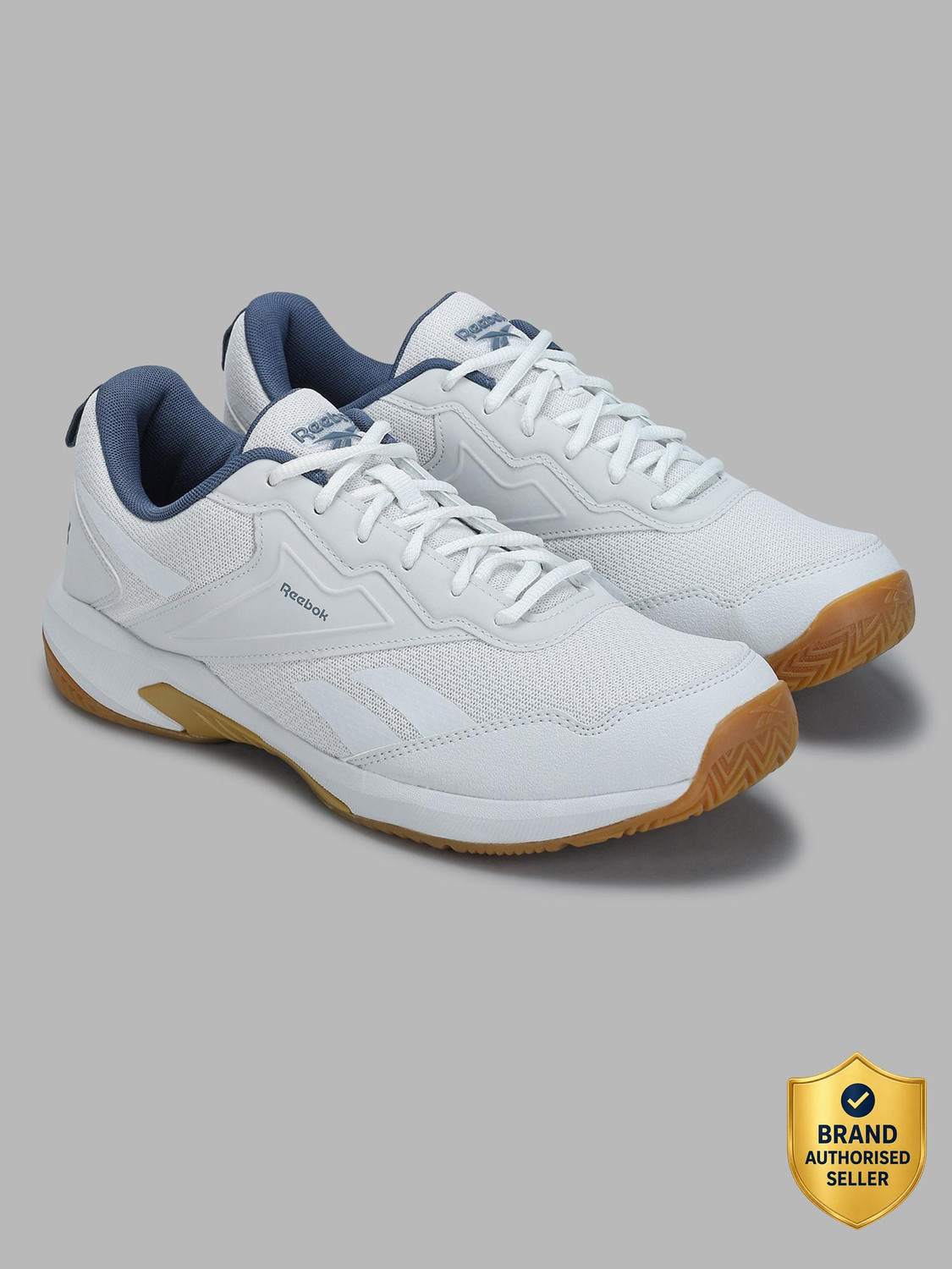 Image of REEBOK Badminton Shoes For Men (Green , 8)