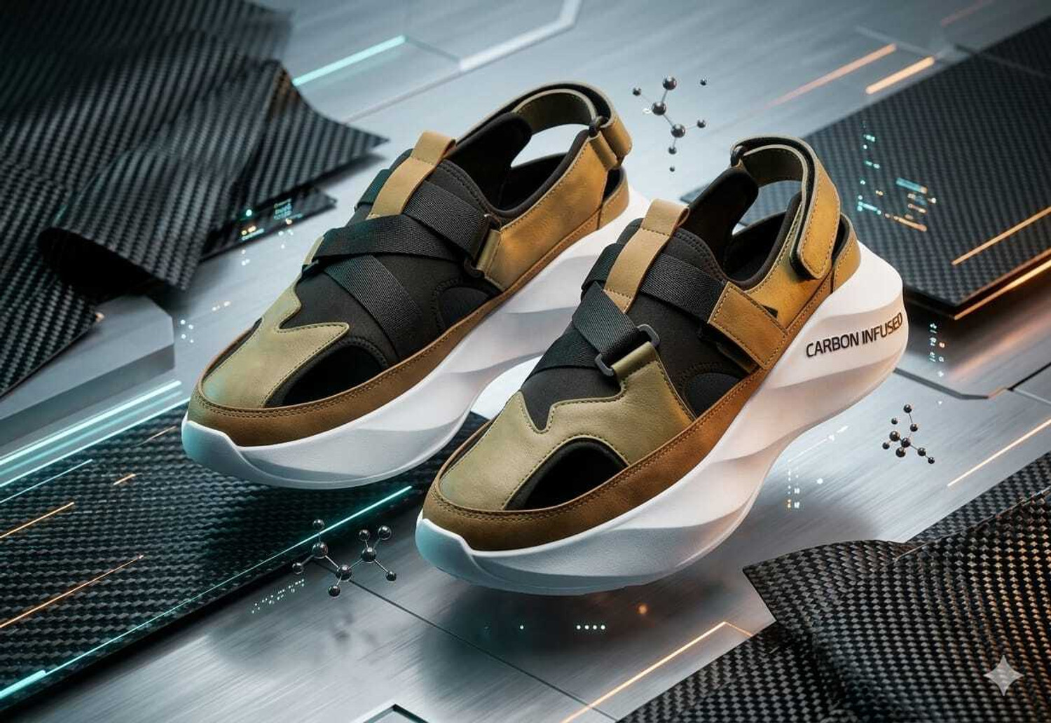 RAVDI Men's Multicolor Sneakers - Image 6