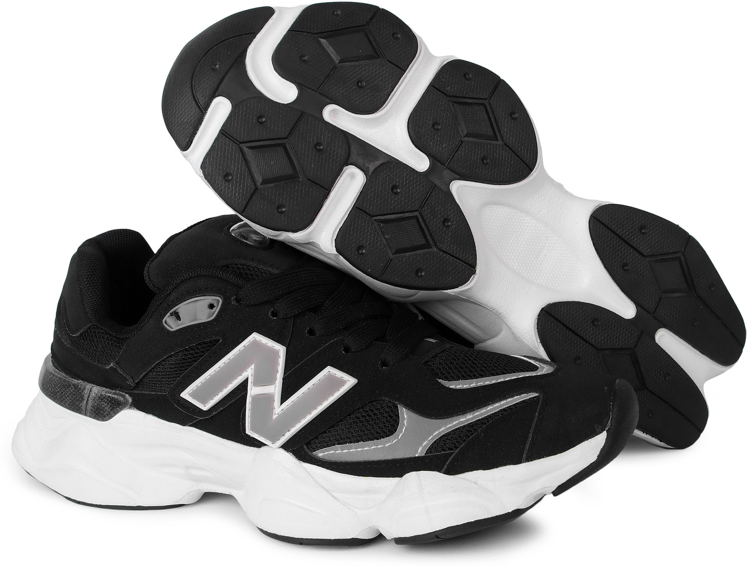 Image of Yes'No Premium Sports , Walking, Gym, Cricket, Trending Running Shoes For Men's Sneakers For Men (Black , 11)