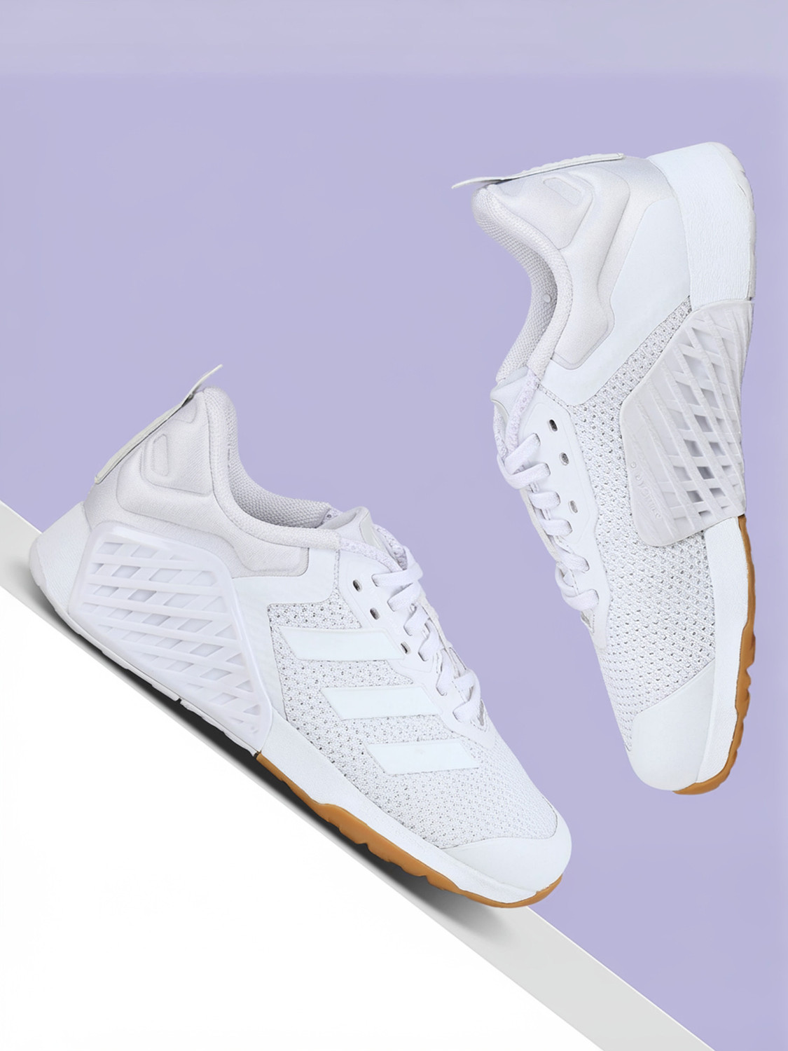 Image of ADIDAS DROPSET 3 TRAINER Training & Gym Shoes For Men (White , 8.5)