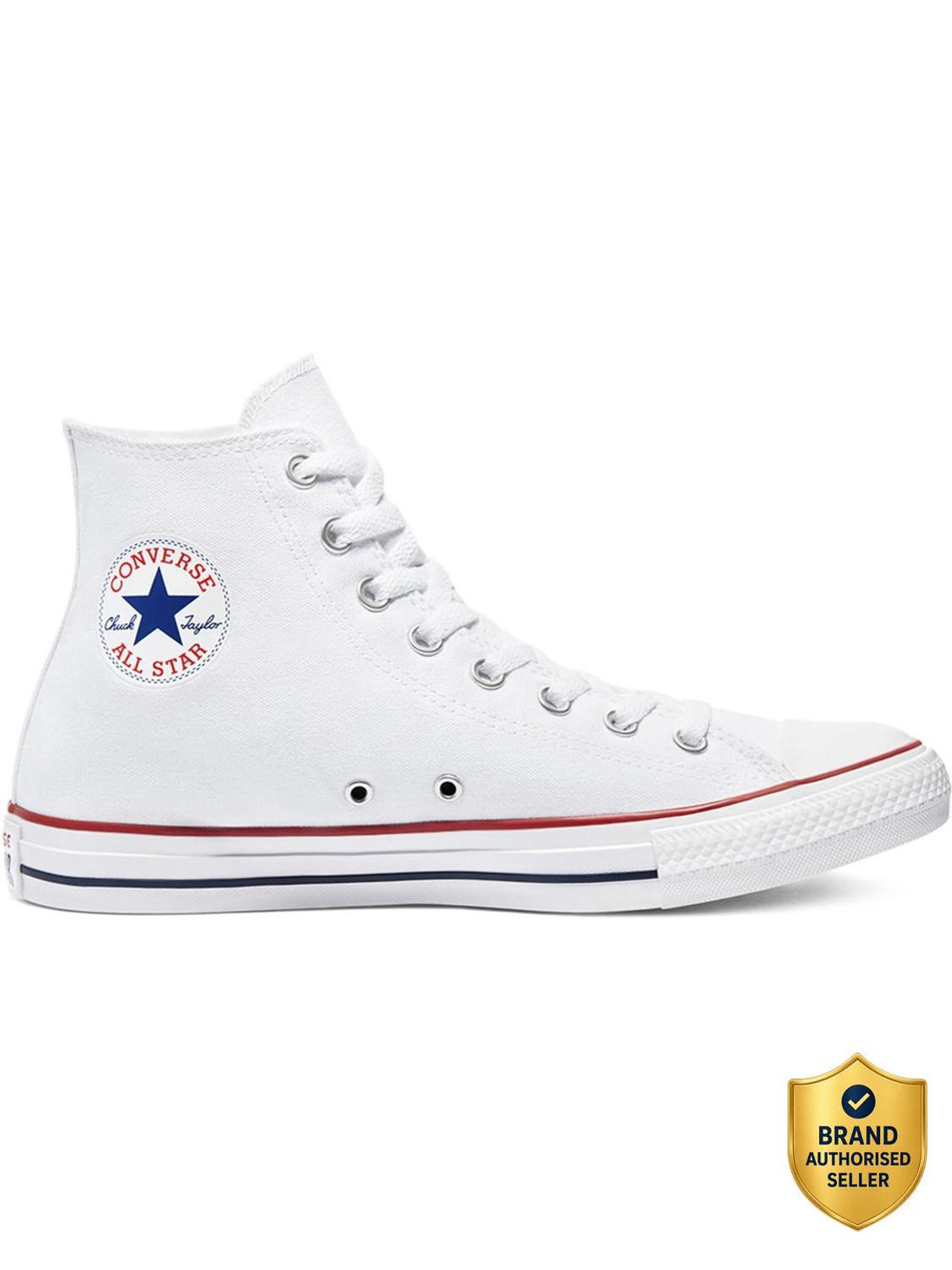 Image of Converse Chuck Taylor All Star Casuals For Unisex (White , 8)