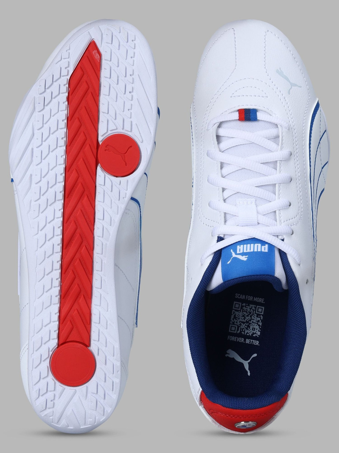 Image of PUMA MMS Catch Sneakers For Men (White , 8)