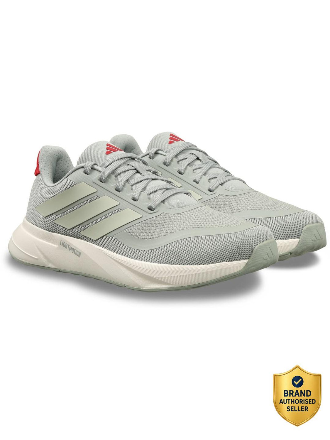Image of adidas Lightrun star 2 M Running Shoes For Men (Green , 9)