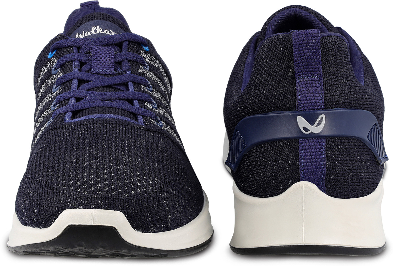 Image of WALKAROO Walking Shoes For Men (Navy , 9)