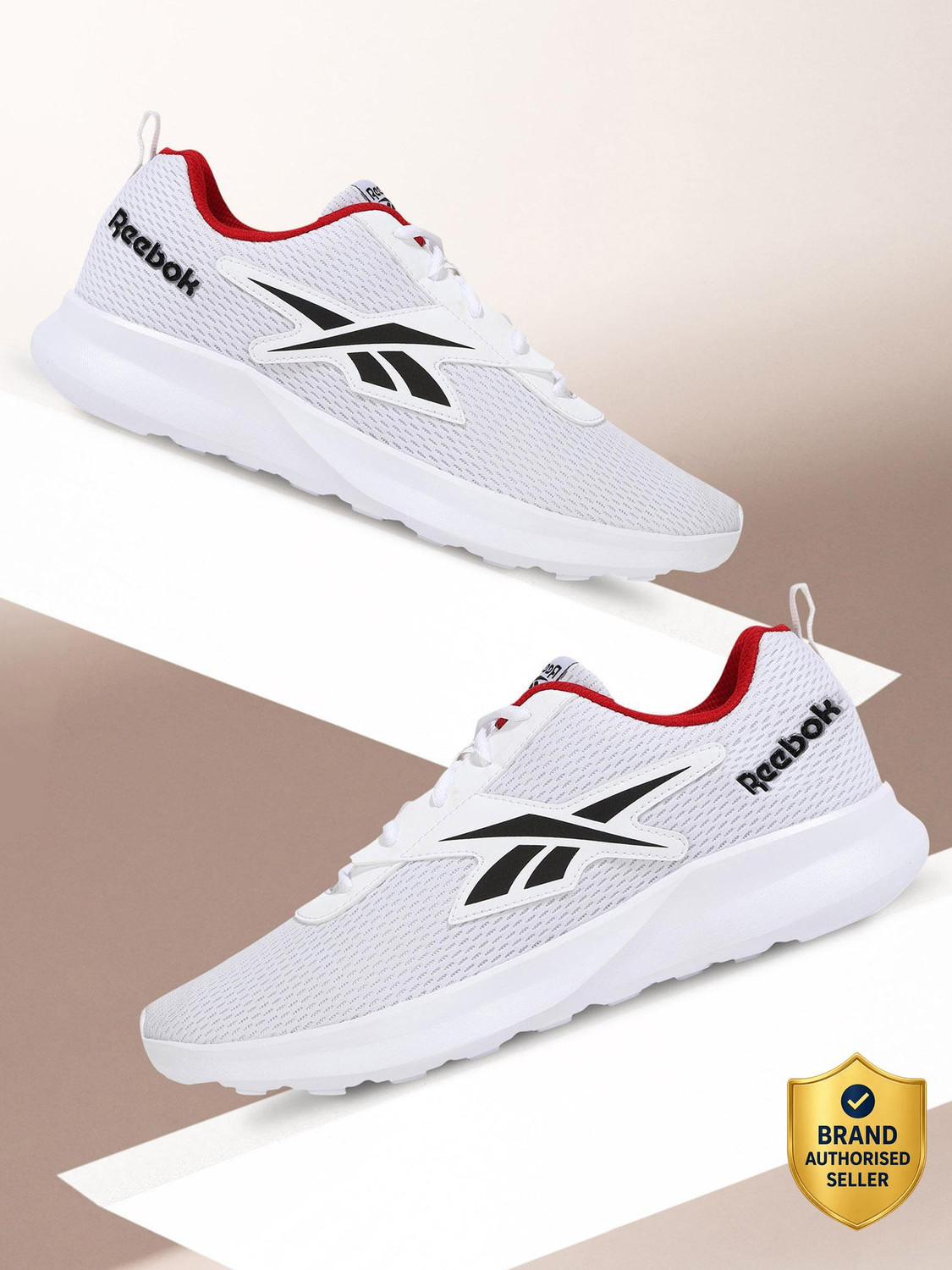 Image of REEBOK Running Shoes For Men (Grey , 8)