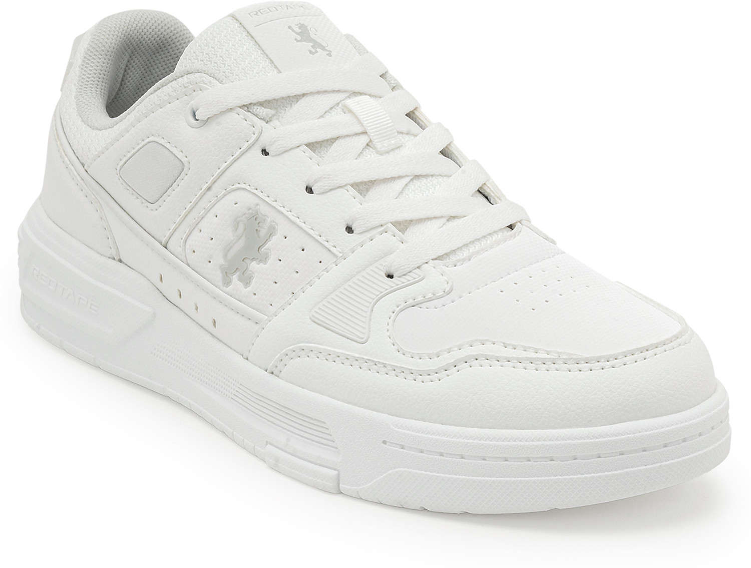 RED TAPE Men's White Low Cut Lifestyle Sneakers - Image 6