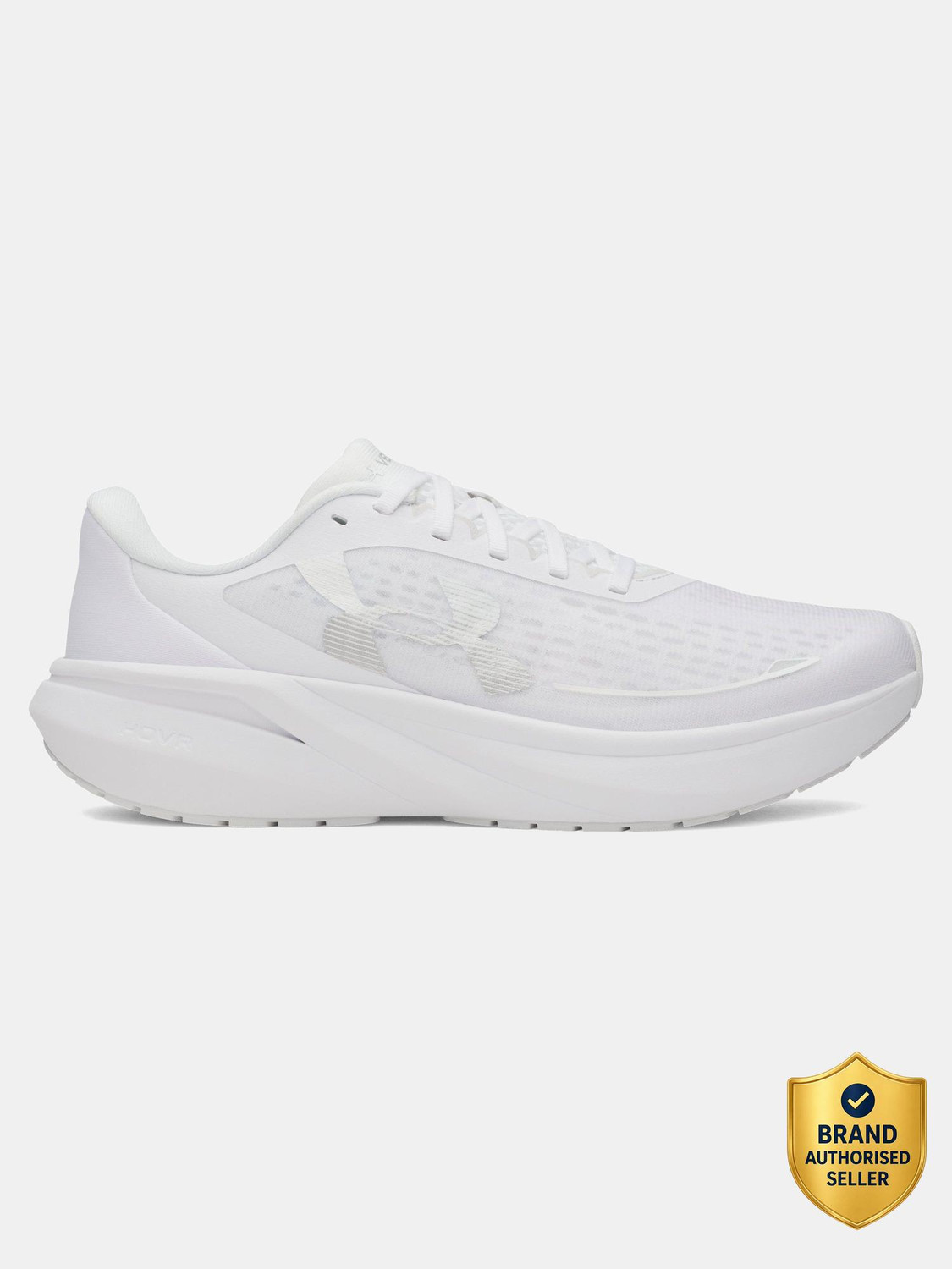 Image of UNDER ARMOUR UA HOVR Infinite 5 Running Shoes For Men (White , 10)
