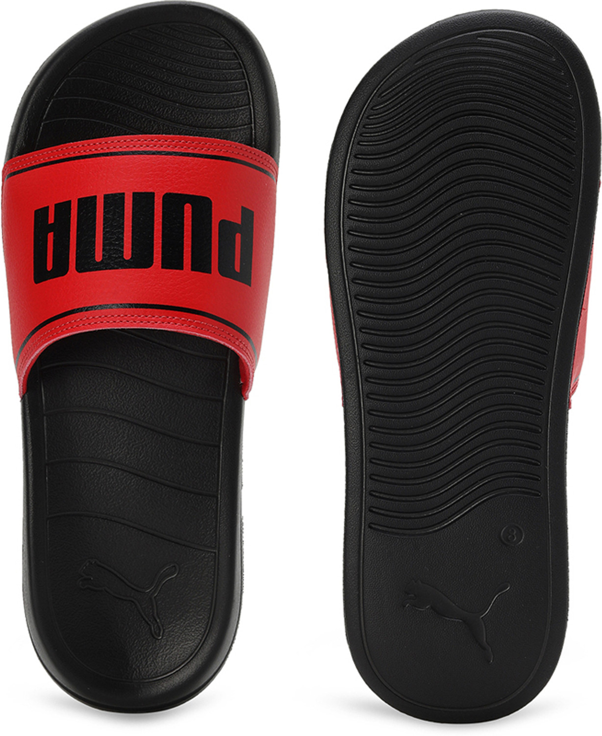 Image of PUMA Slide Max Sneakers For Men (Black , 12)