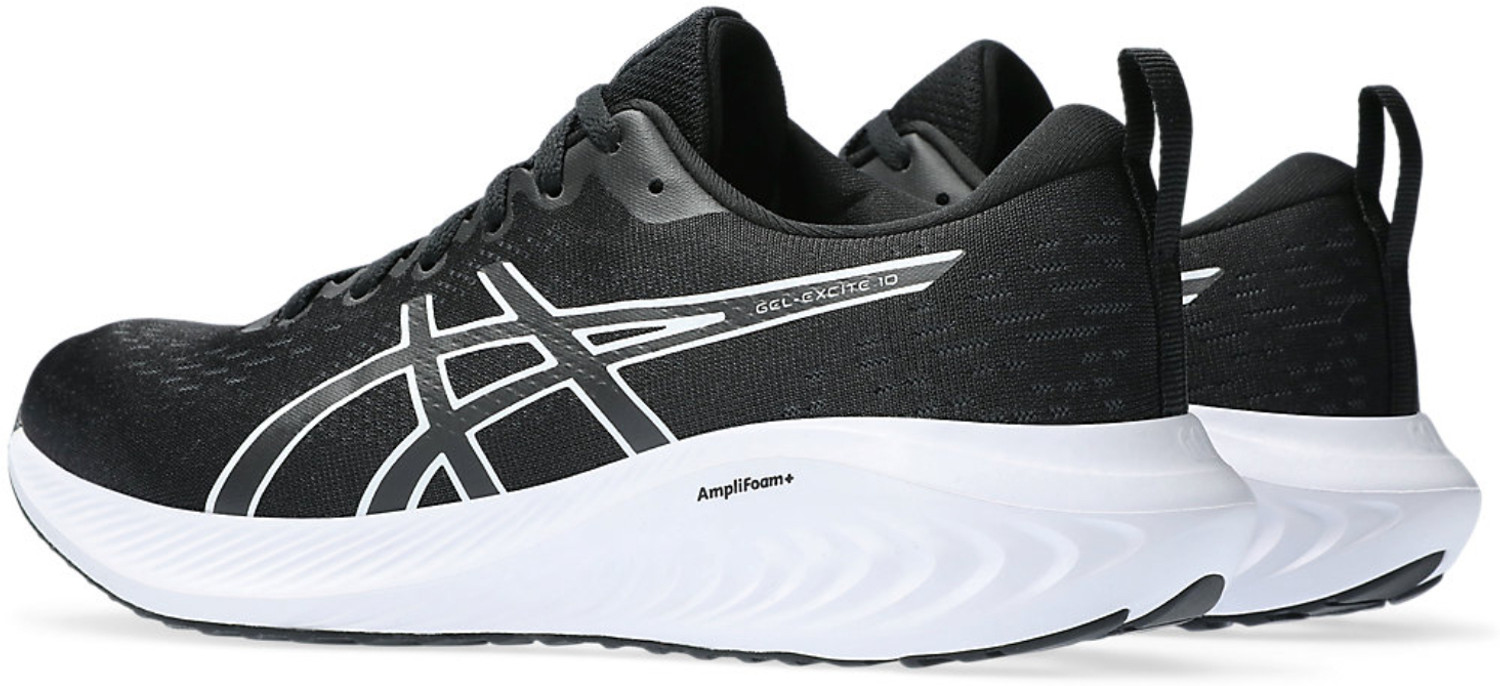 Image of Asics GEL-EXCITE 10 Sports Running Shoes For Men (Black, White , 6)