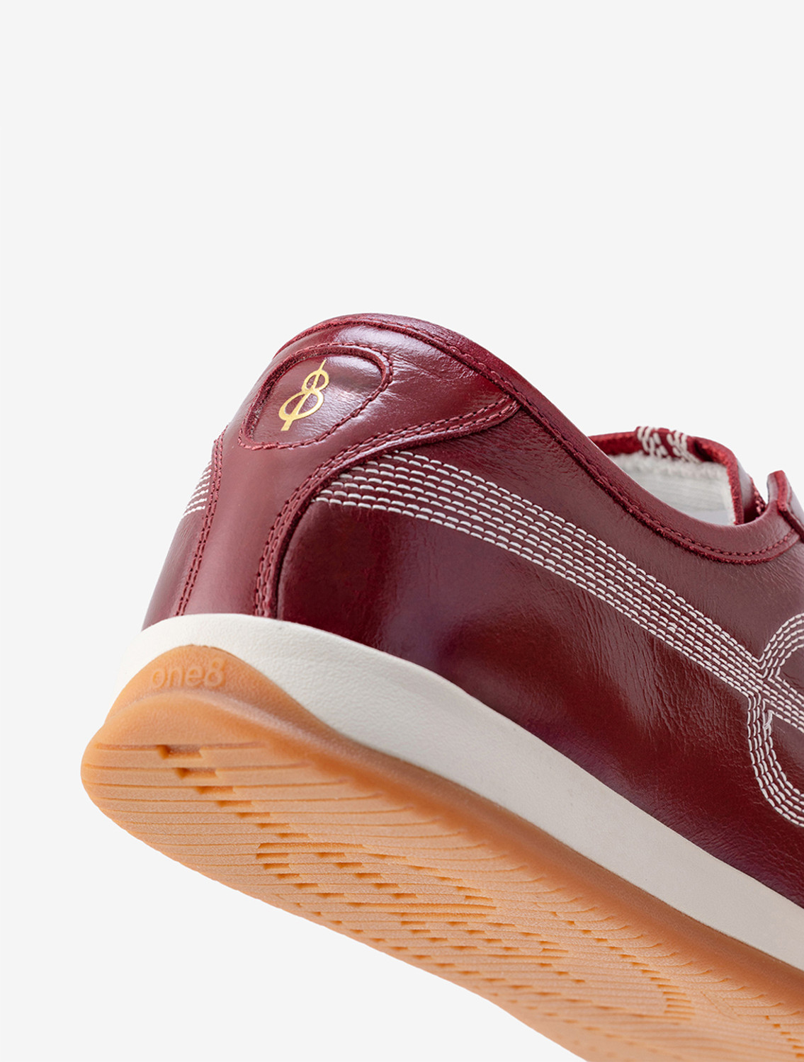 Image of one8 Seam XVIII OG Sneakers For Men (Red , 7)