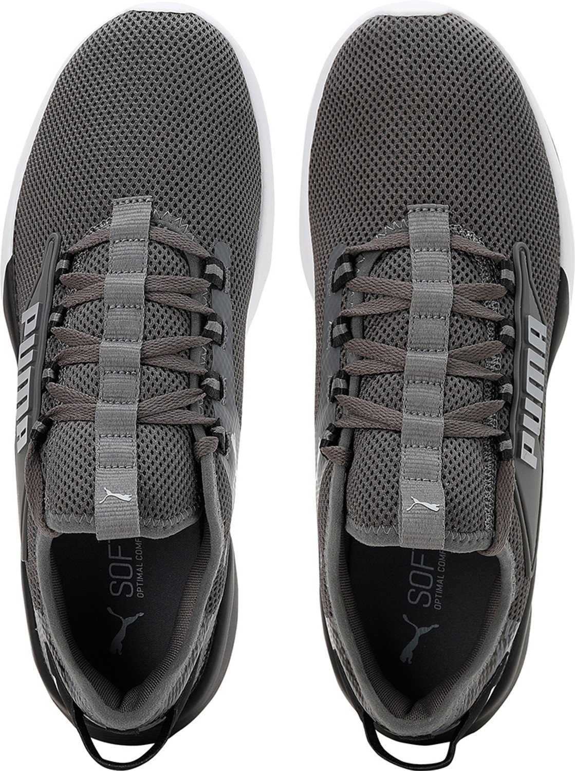 Image of PUMA Retaliate 2 Camo Running Shoes For Men (Grey , 4)