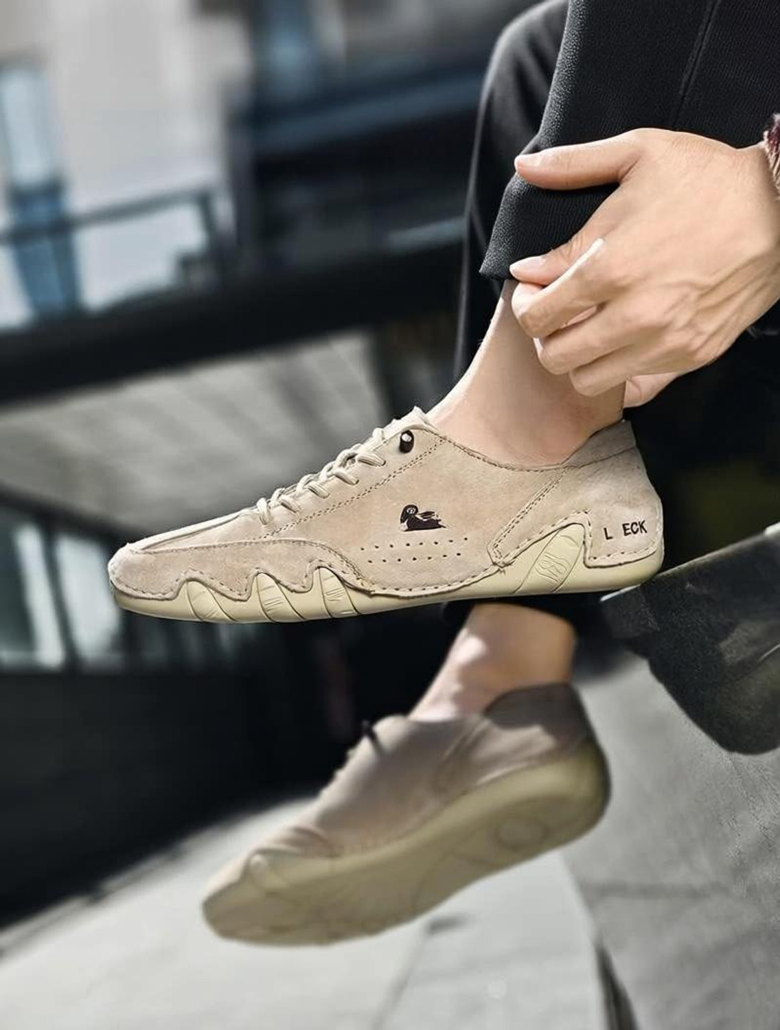 Image of Impakto by Ajanta Barefoot Shoes For Men (Olive , 11)