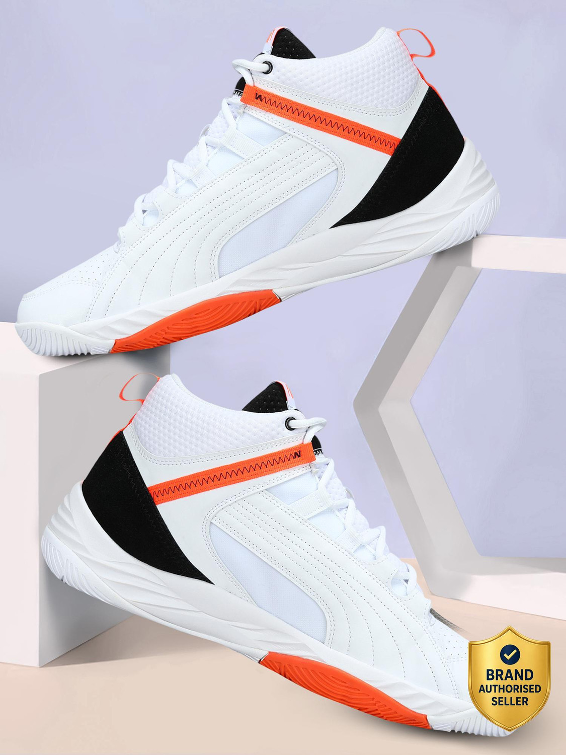 PUMA Rebound Future EVO Core Sneakers For Men White - Image 6