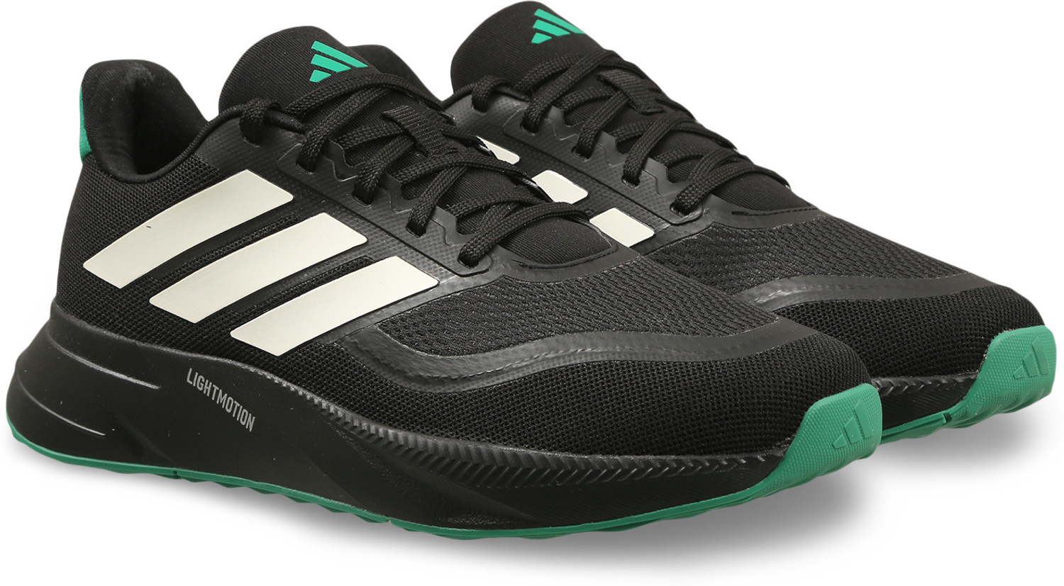 Image of ADIDAS Lightrun star 2 M Running Shoes For Men (Green , 8)