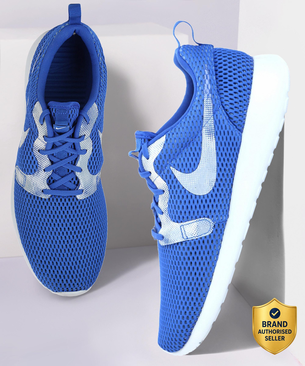 Image of NIKE ROSHE ONE HYP BR GPX Sneakers For Men (Blue , 7 UK /India)