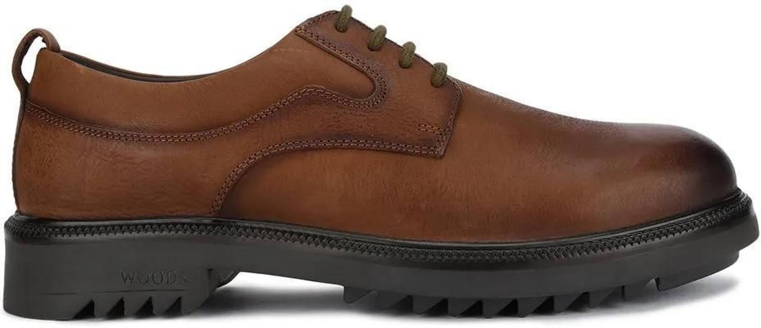 Image of WOODLAND Sneakers For Men (Black , 5)