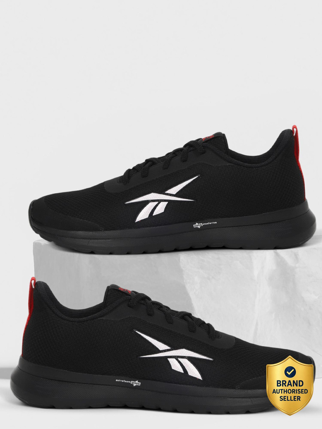 Image of REEBOK Running Shoes For Men (Black , 9)