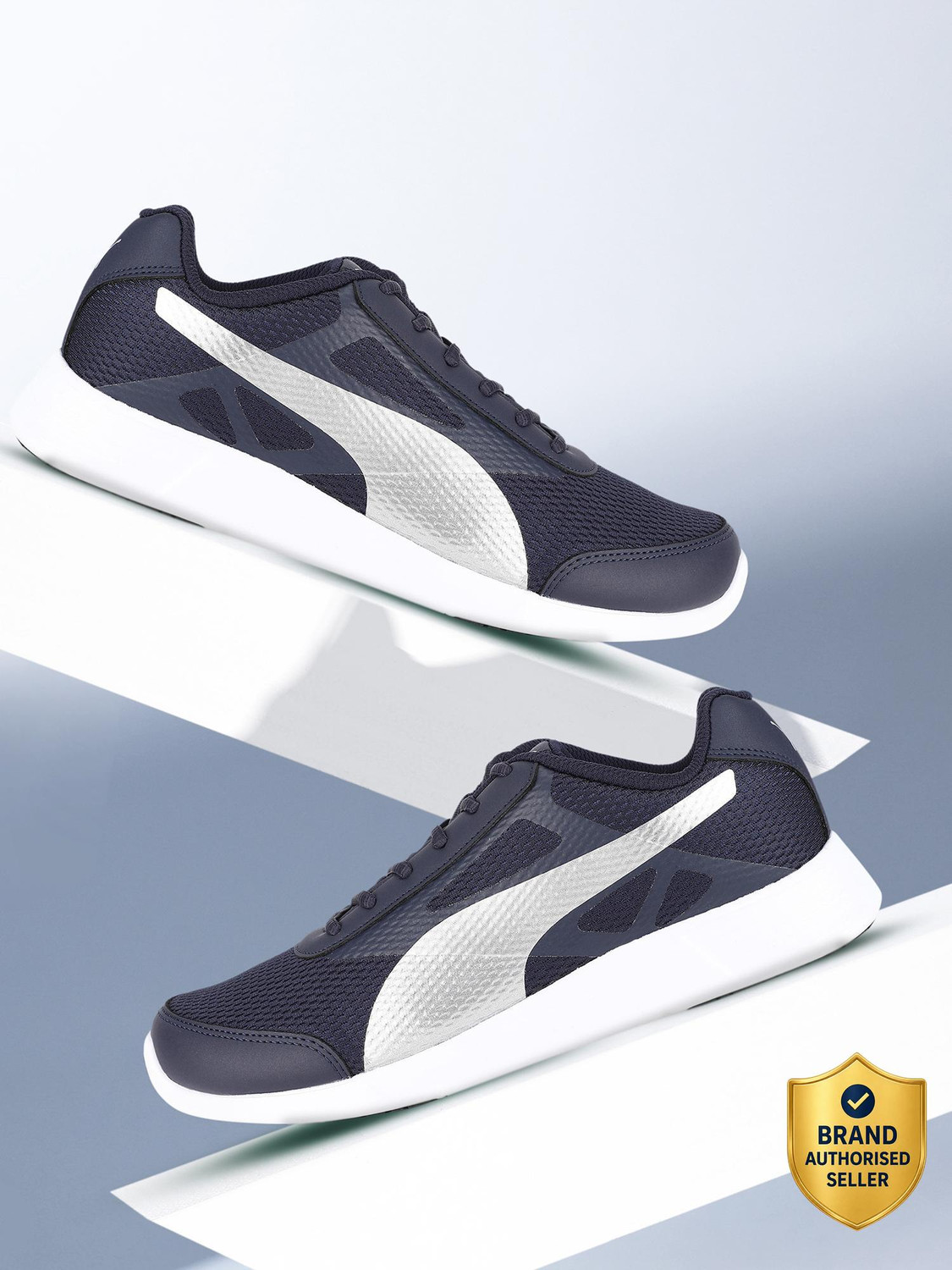 PUMA Trenzo II IDP Blue Sneakers For Men - Image 6