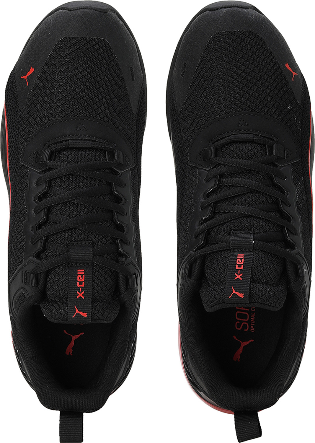 Image of PUMA X-Cell Uprise Running Shoes For Men (Black , 4)
