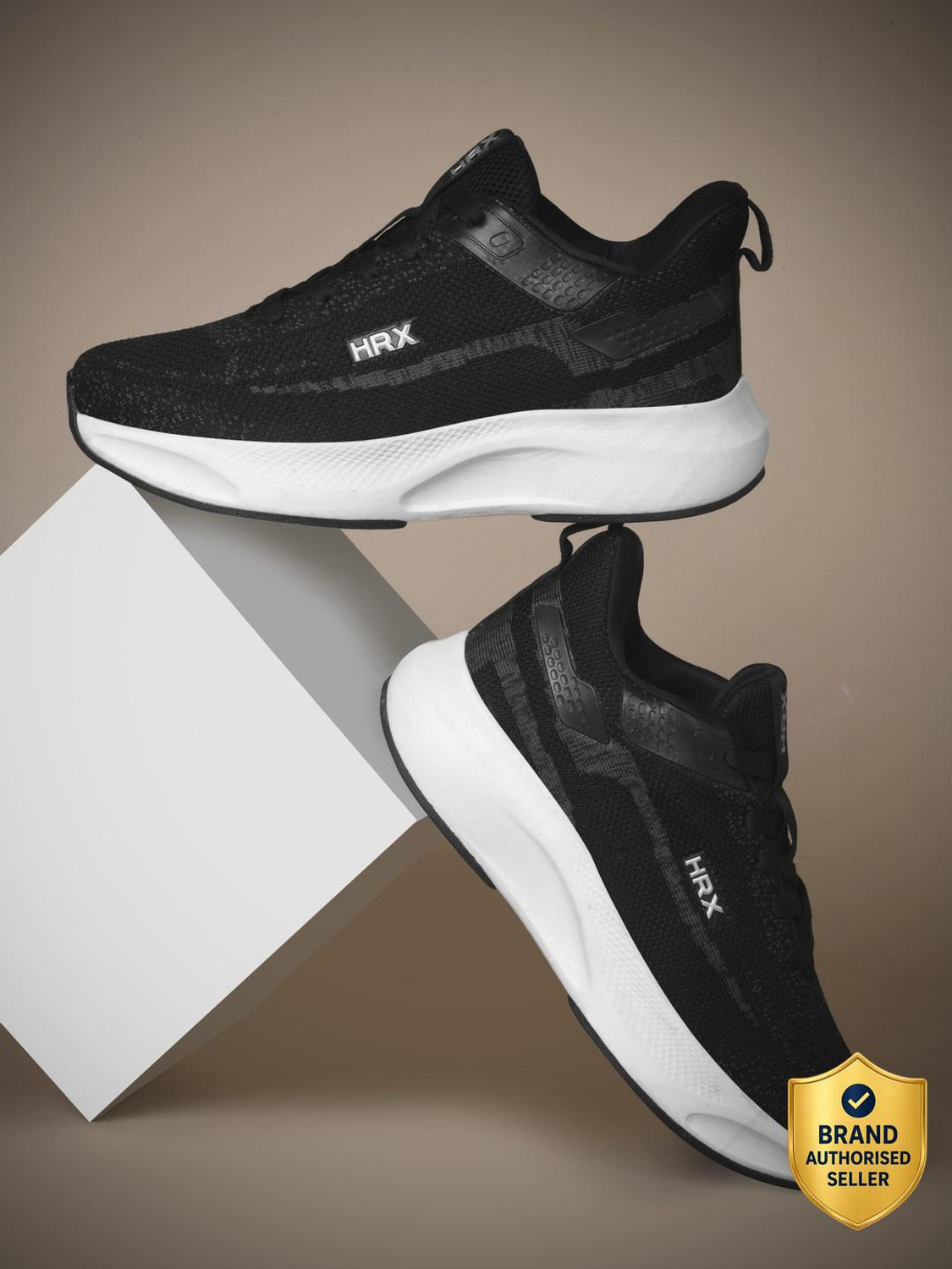 Image of HRX by Hrithik Roshan RC-110W GREY Training & Gym Shoes For Men (Grey , 8)