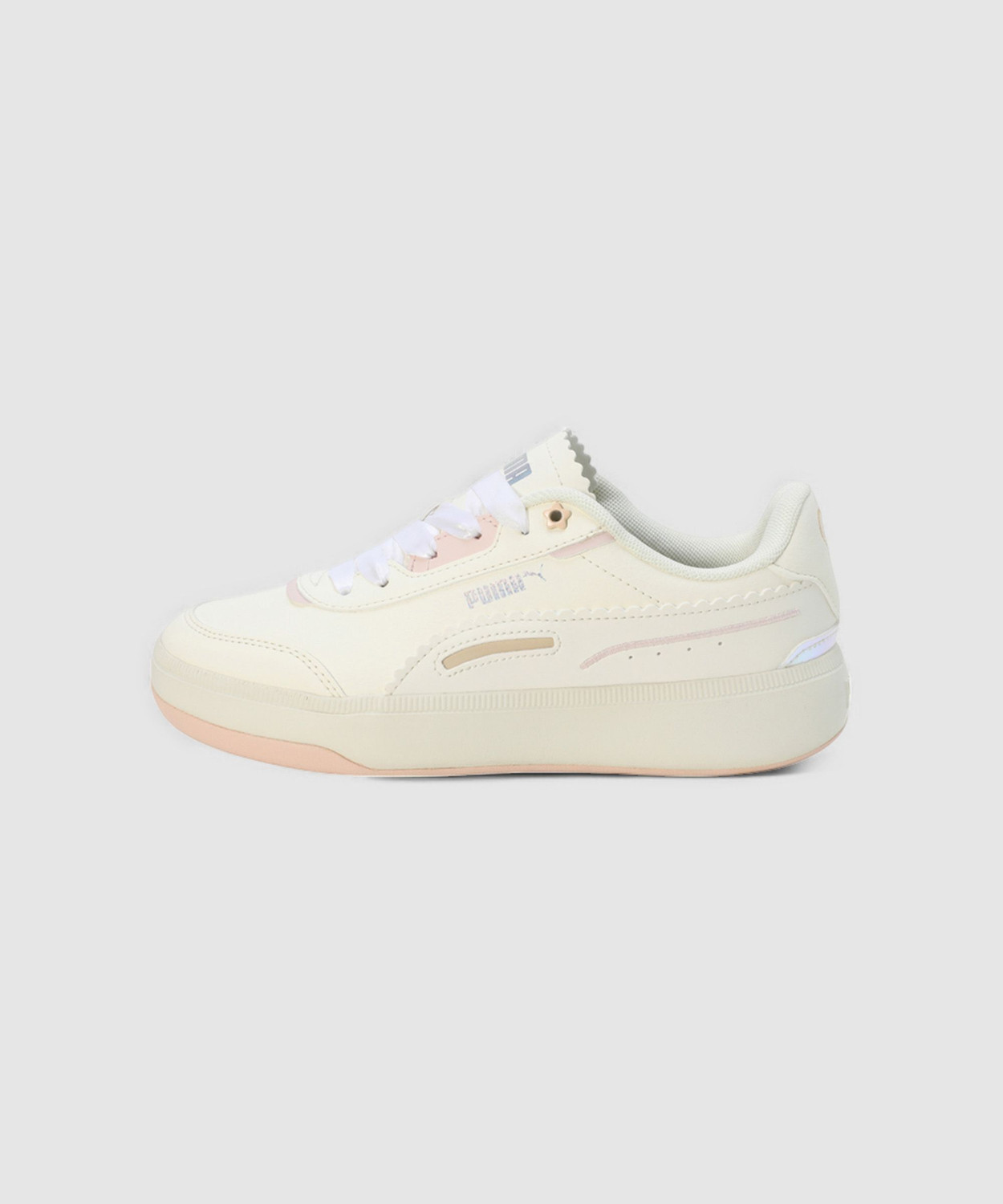 Image of PUMA Tori Pixie V1 Running Shoes For Women (White , 8)