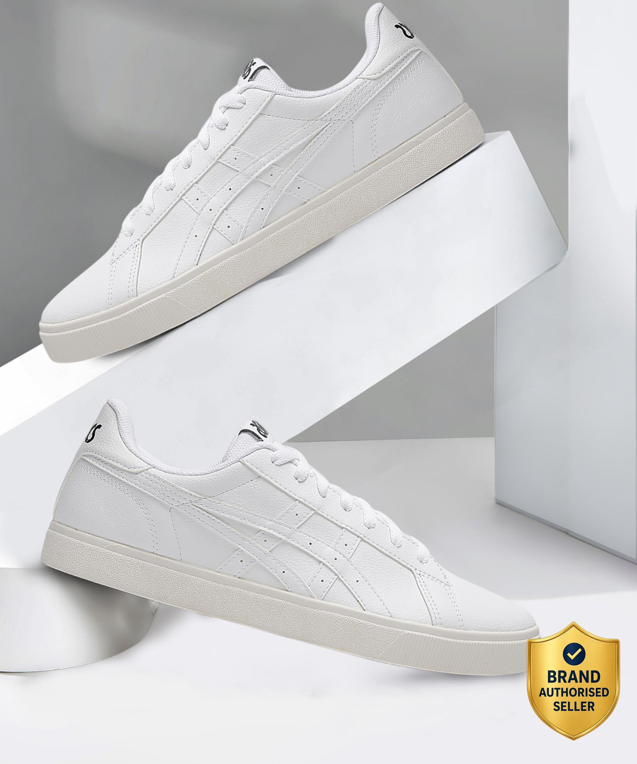 Image of PUMA Club II SL Sneakers For Men (White , 4)