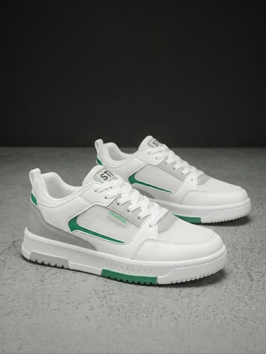 Echor White Men's Sneakers - Image 1