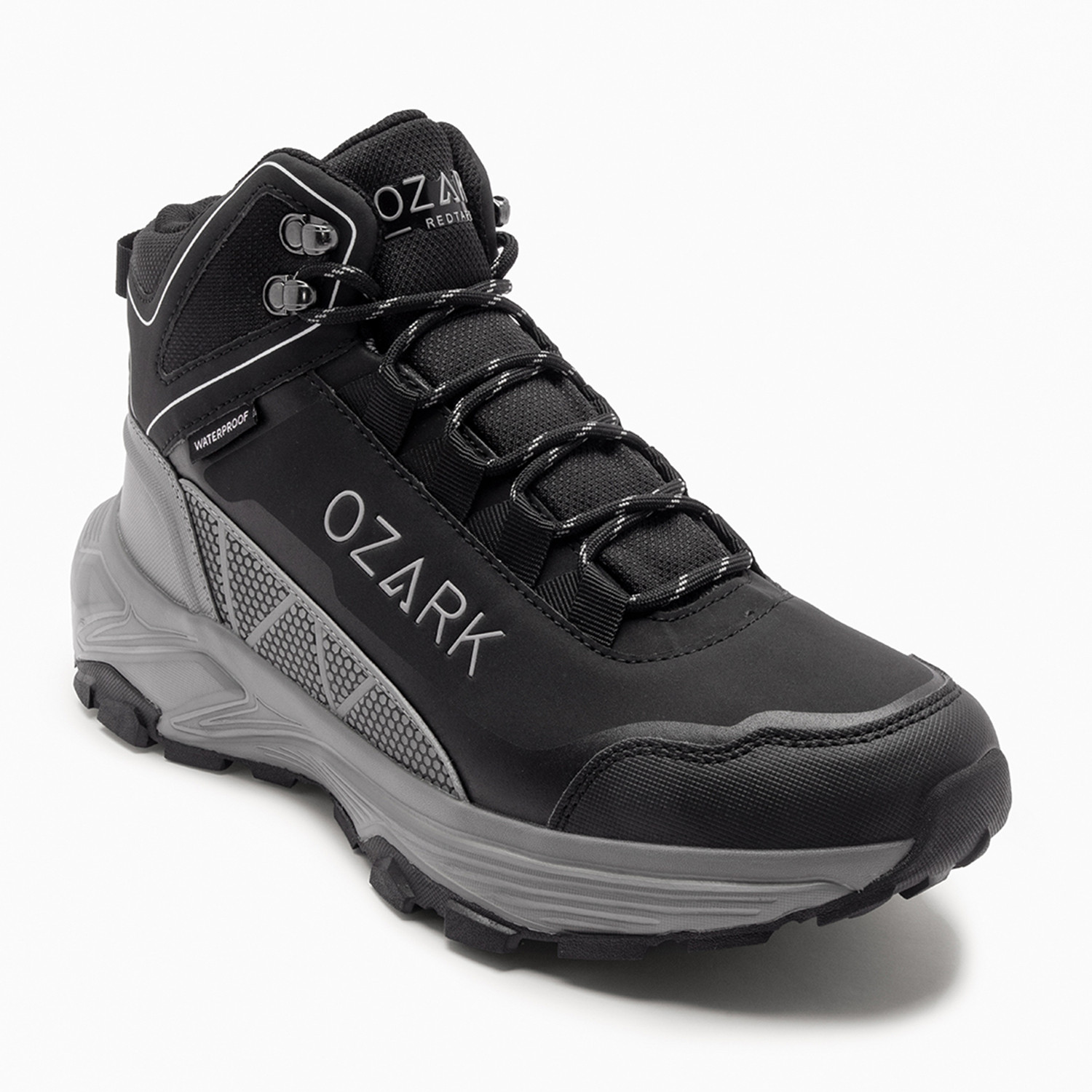 RED TAPE Ozark by Red Tape Hiking Shoes for Men | High-Top Outdoor Support Hiking & Trekking Shoes For Men