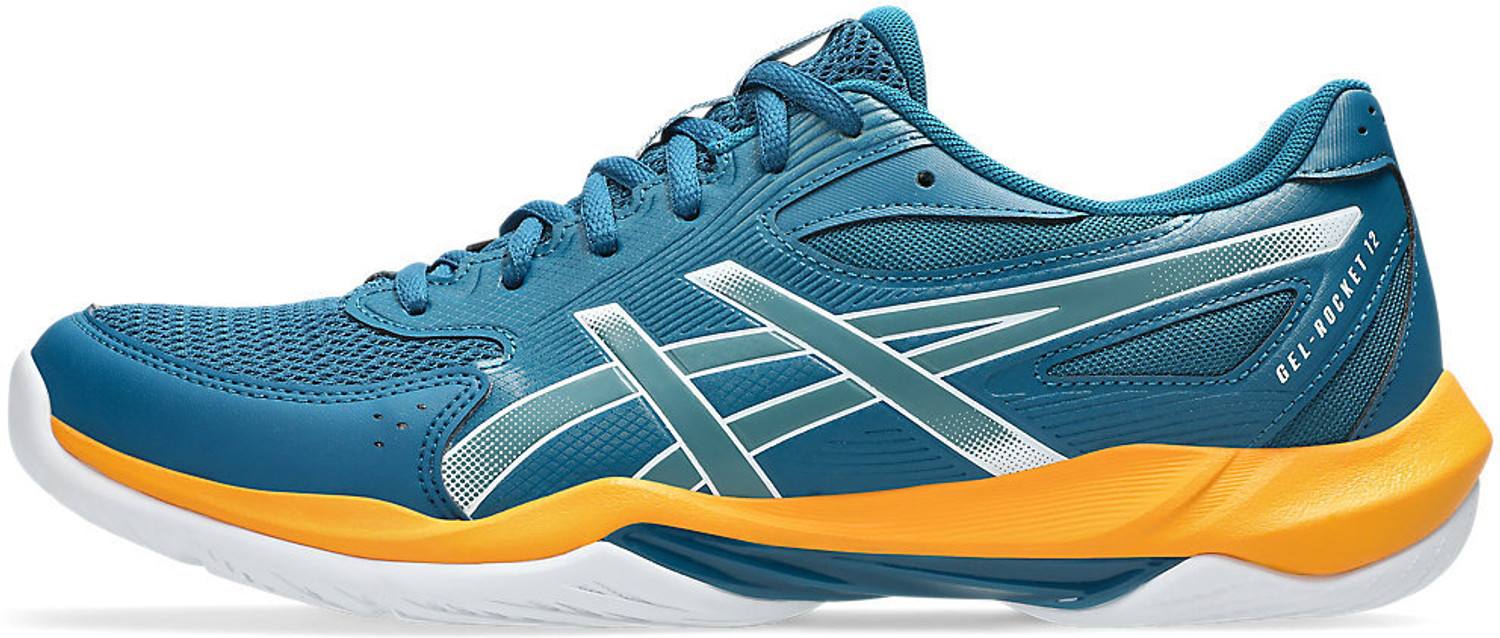 Image of Asics GEL-ROCKET 12 Badminton Shoes For Men (Navy , 10)