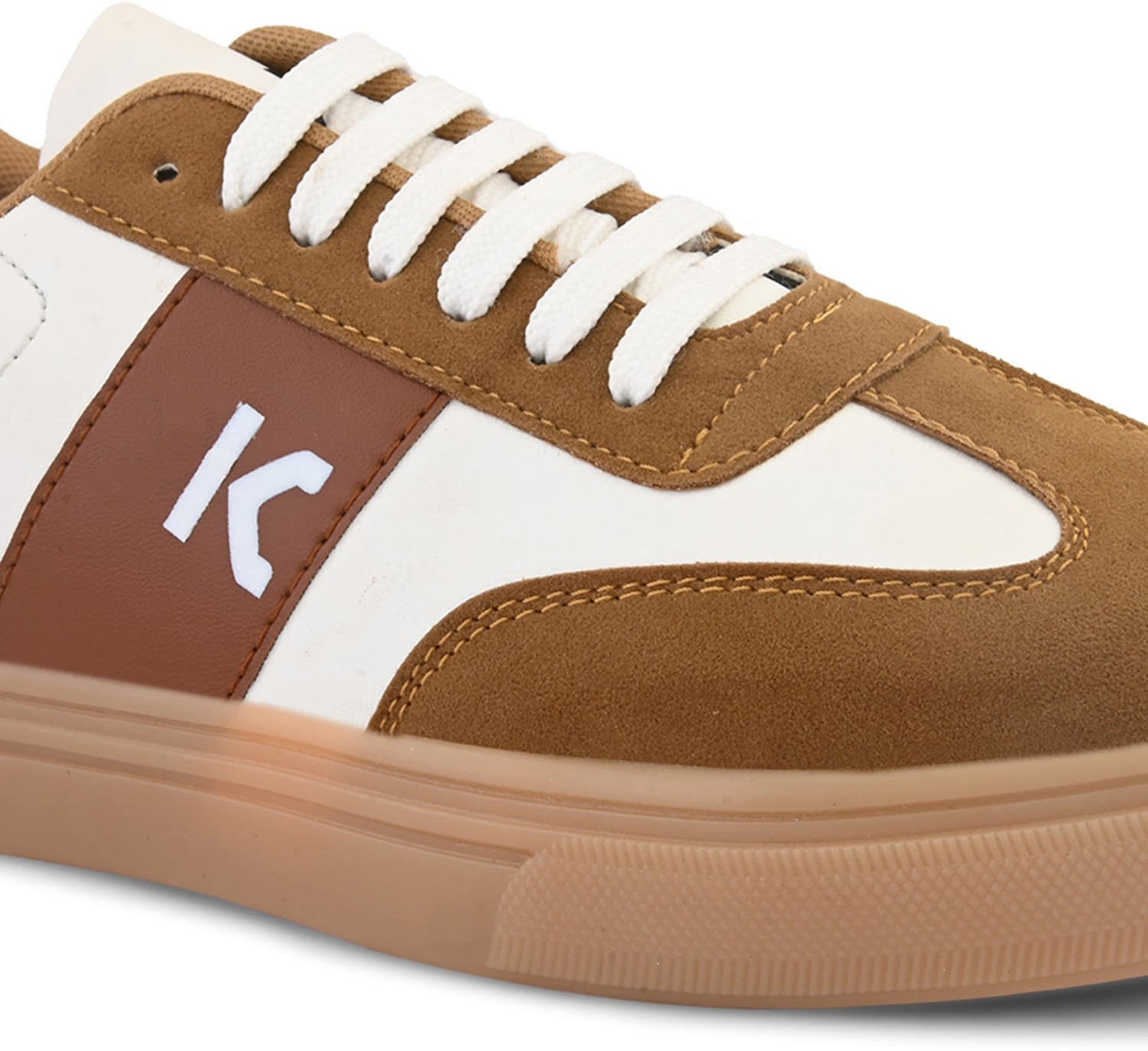 Image of Kadak Collection Sneakers For Men (Tan , 6)
