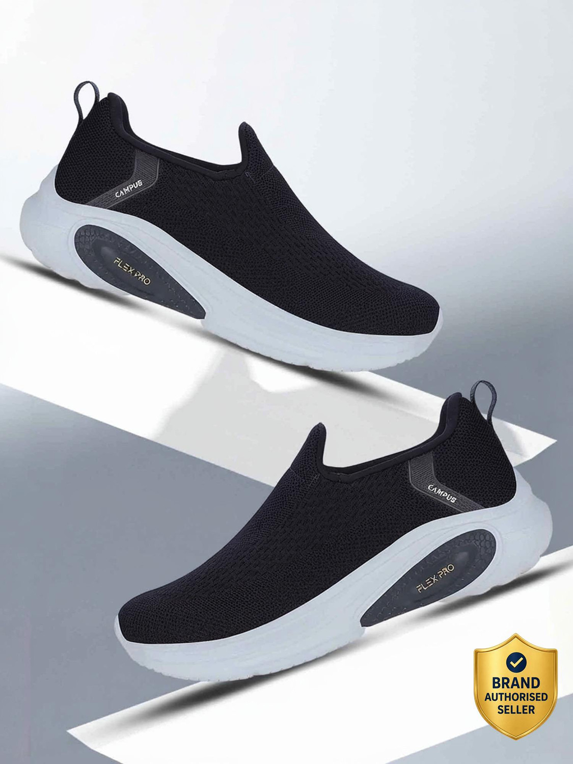 Image of CAMPUS STAKU Casuals For Men (Black , 8)