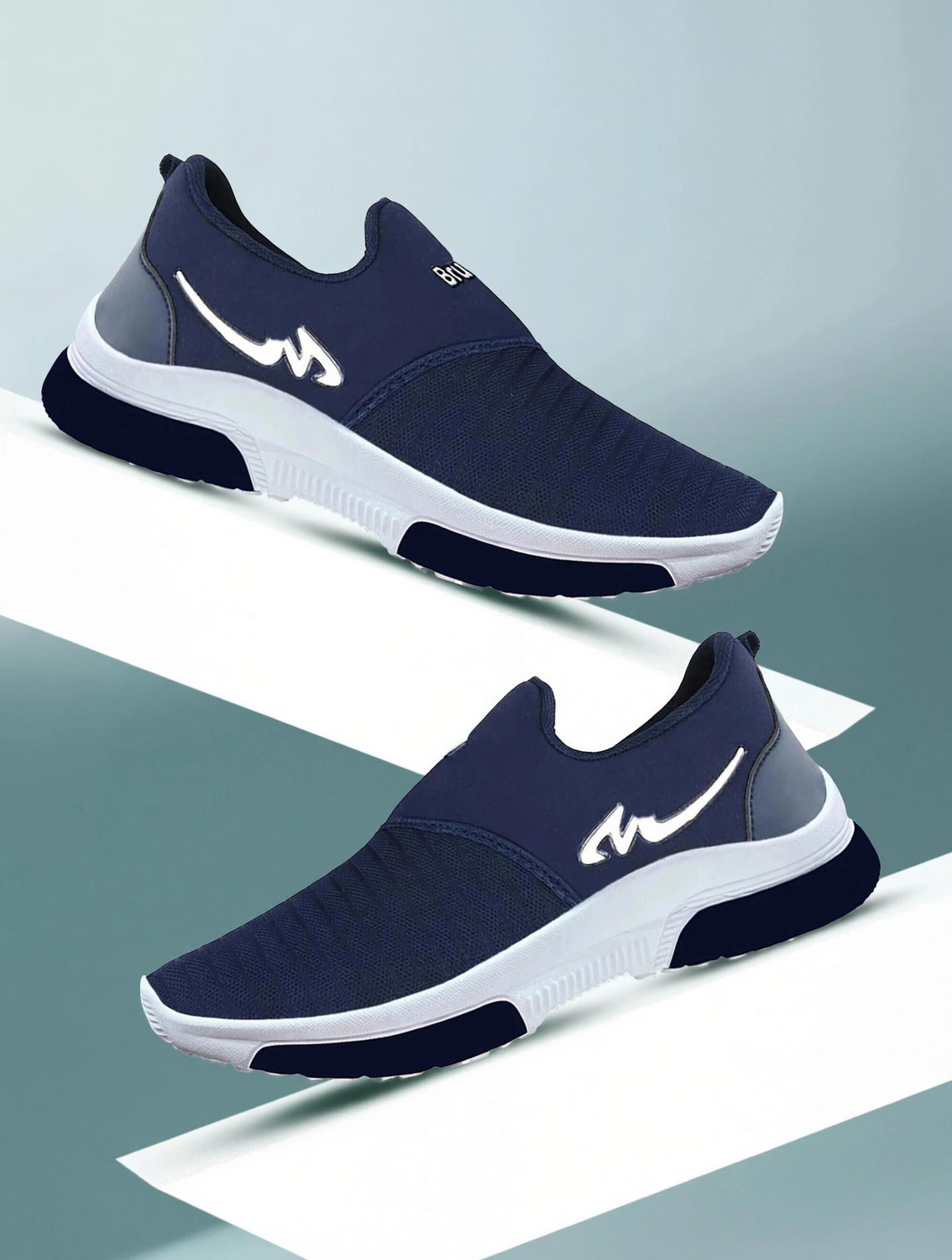 Image of Shoegears Men's Sports Shoes, Lightweight Running and Walking Shoes, Non-Slip Sole Walking Shoes For Men (Blue , 9)