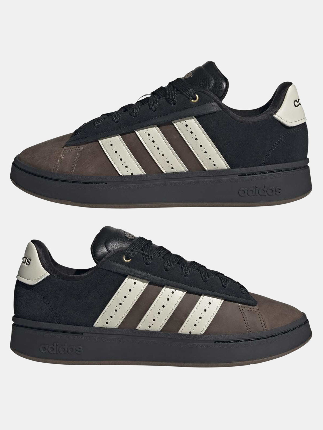 Image of ADIDAS GRAND COURT ALPHA 00s Sneakers For Men (Brown , 7.5)