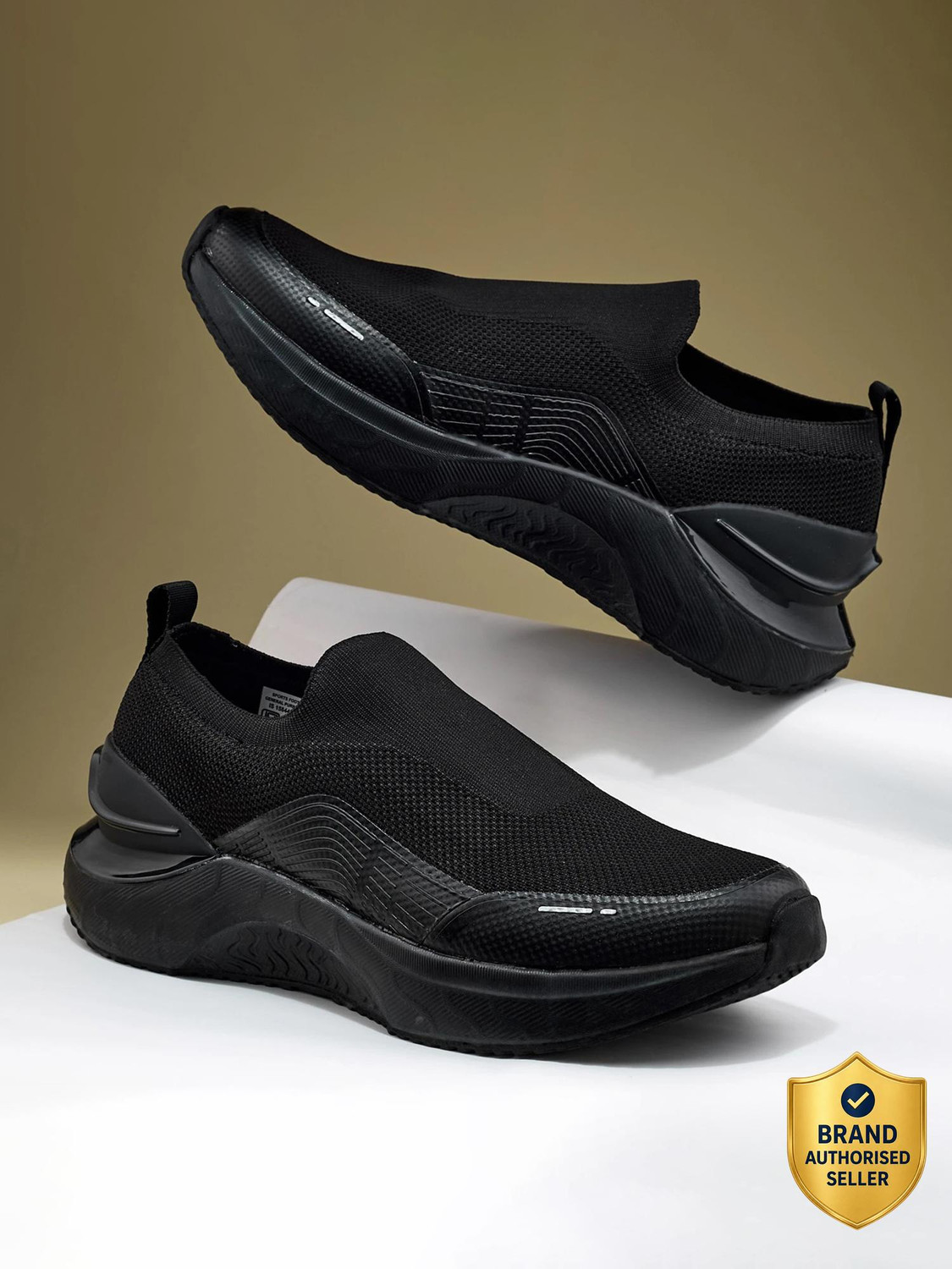 Image of CAMPUS STAKU Casuals For Men (Black , 8)