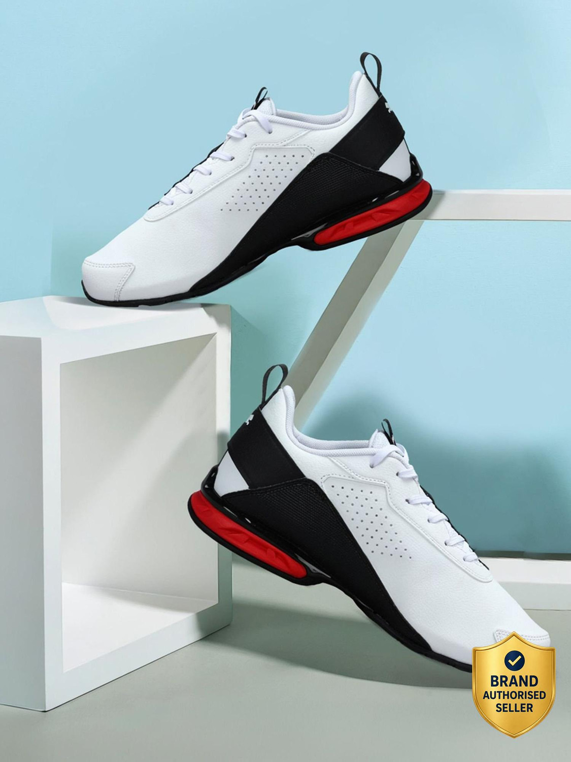 Image of PUMA Equate SL Running Shoes For Men (White , 12)