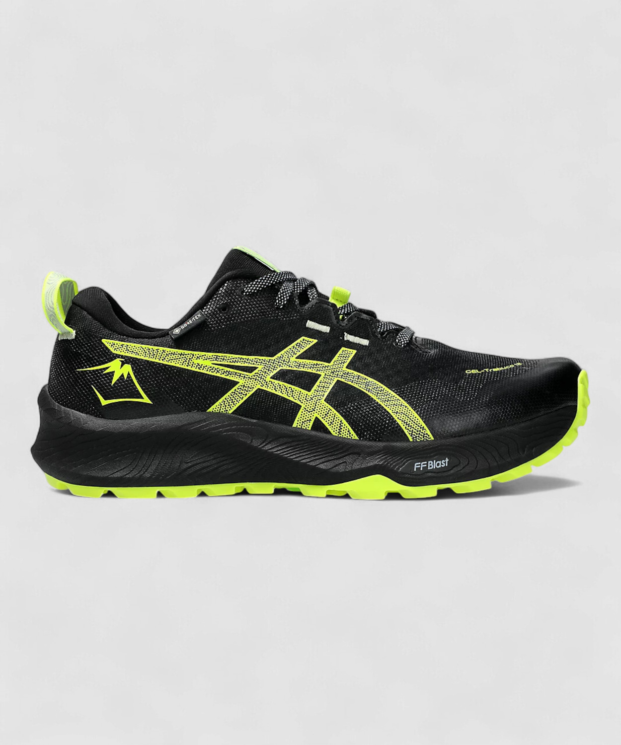 Image of Asics GEL-Trabuco 12 GTX Running Shoes For Men (Black , 14)