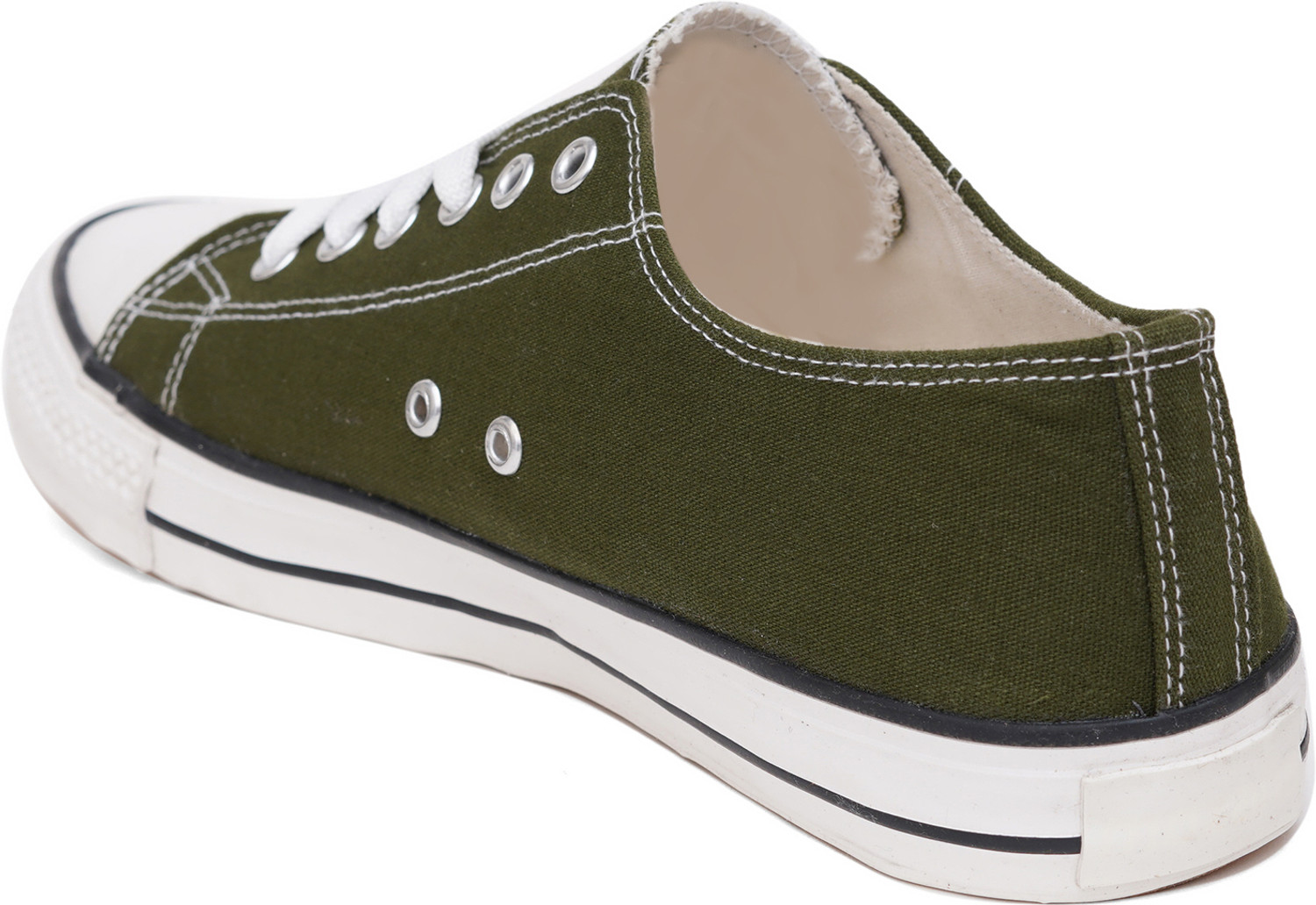 Image of Roadster NA Canvas Shoes For Men (Olive , 10)