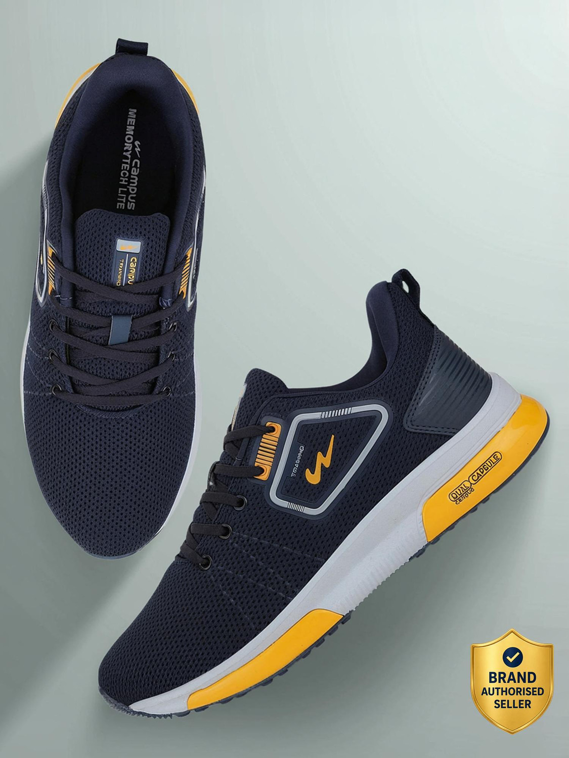 Image of CAMPUS DRAGON Running Shoes For Men (Navy , 12)