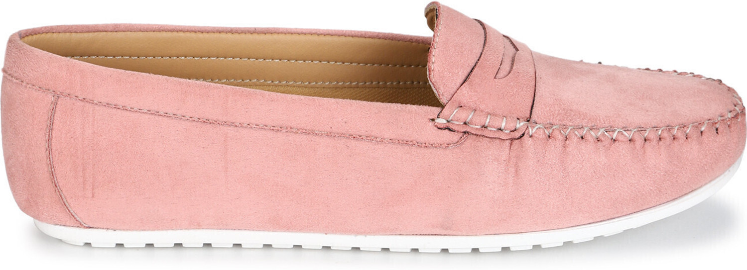 Image of yoho Bliss Comfortable Slip On Formal Women | Office and Party Wear Shoe Loafers For Women (Pink , 3)