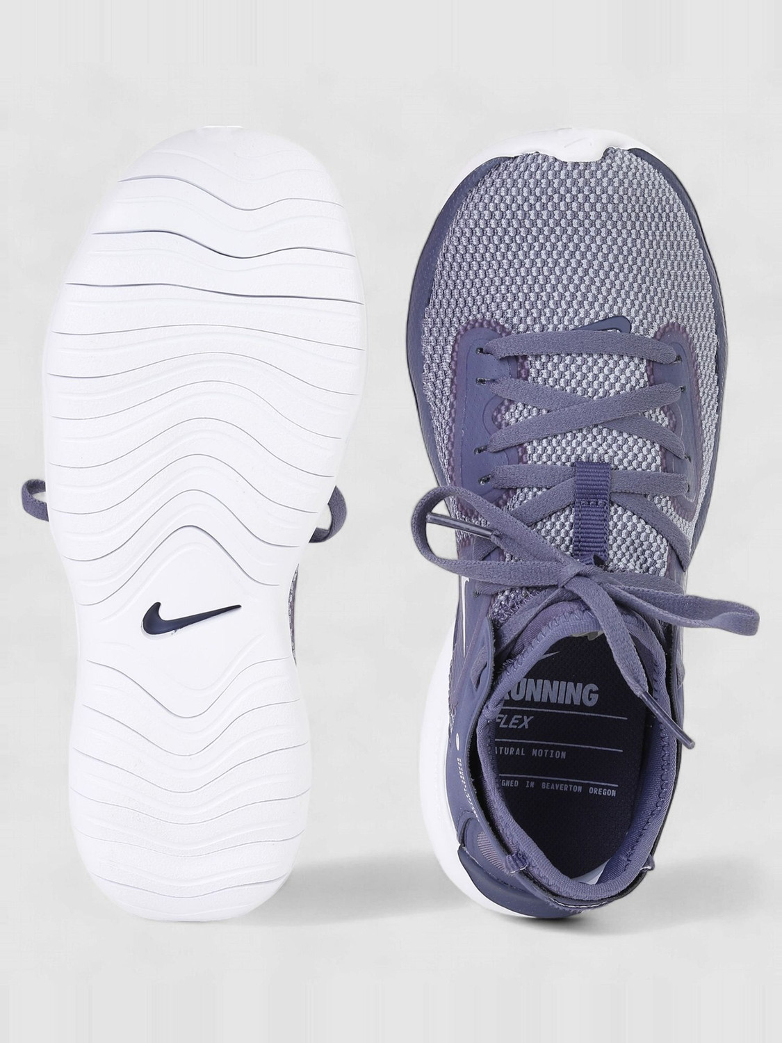 Image of NIKE Running Shoe For Women (Blue, Purple , 5)