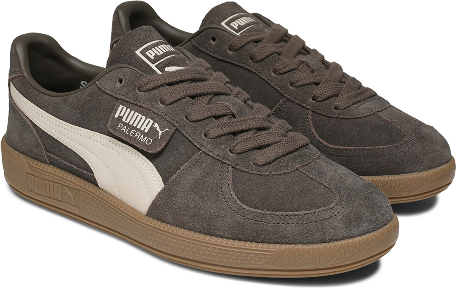 PUMA Palermo Gray Men's Sneakers - Image 6