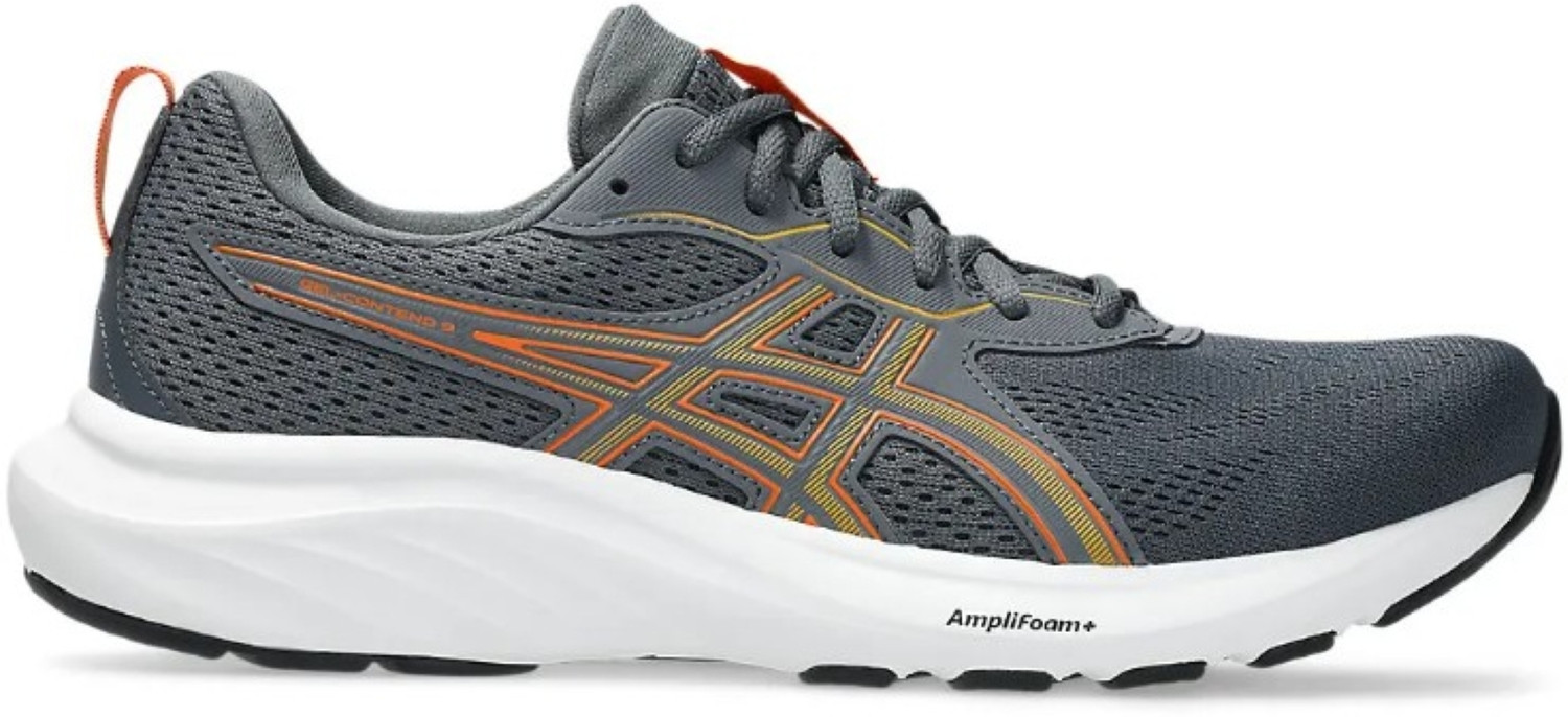 Image of asics GEL-CONTEND 9 Outdoors For Men (Grey, Orange , 8)
