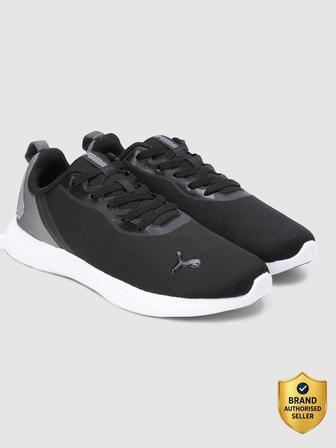 Image of PUMA Softride Cruise Running Shoes For Men (Black , 5)
