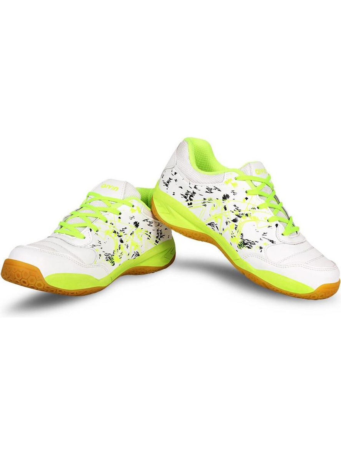 Image of PRO KVH Spark Pro Memory Foam Non-Marking Gum Sole Shoes Squash & Table Tenni Badminton Shoes For Men (Red , 7)