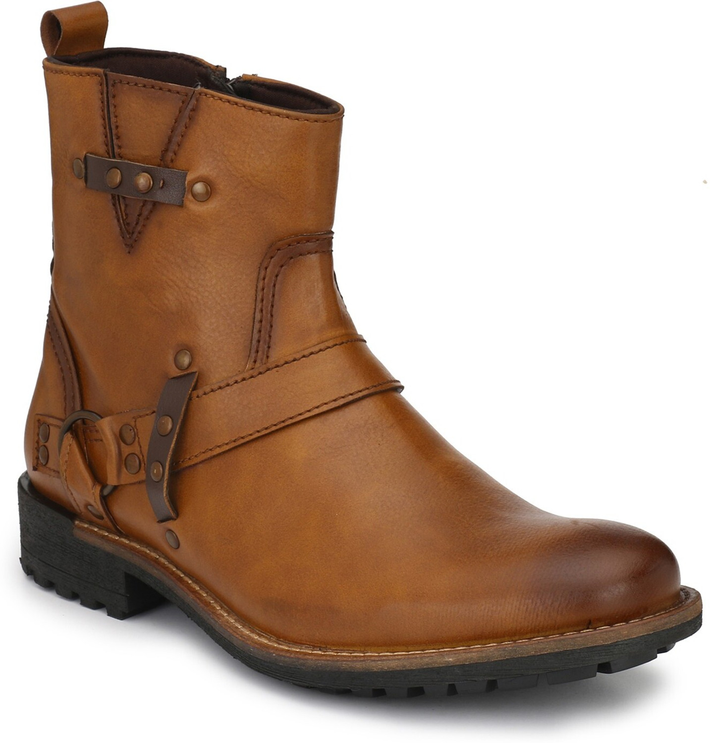 Image of Delize cowboy high ankle High Tops For Men (Brown , 11)