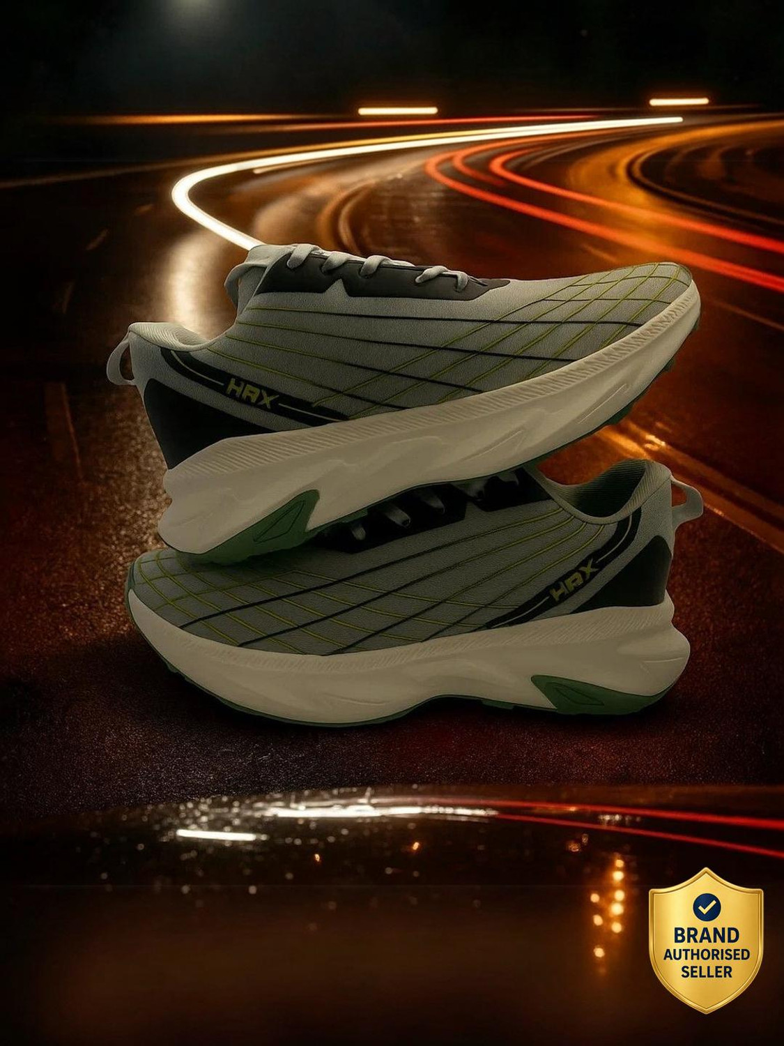Image of CAMPUS FEROX Running Shoes For Men (White , 8)
