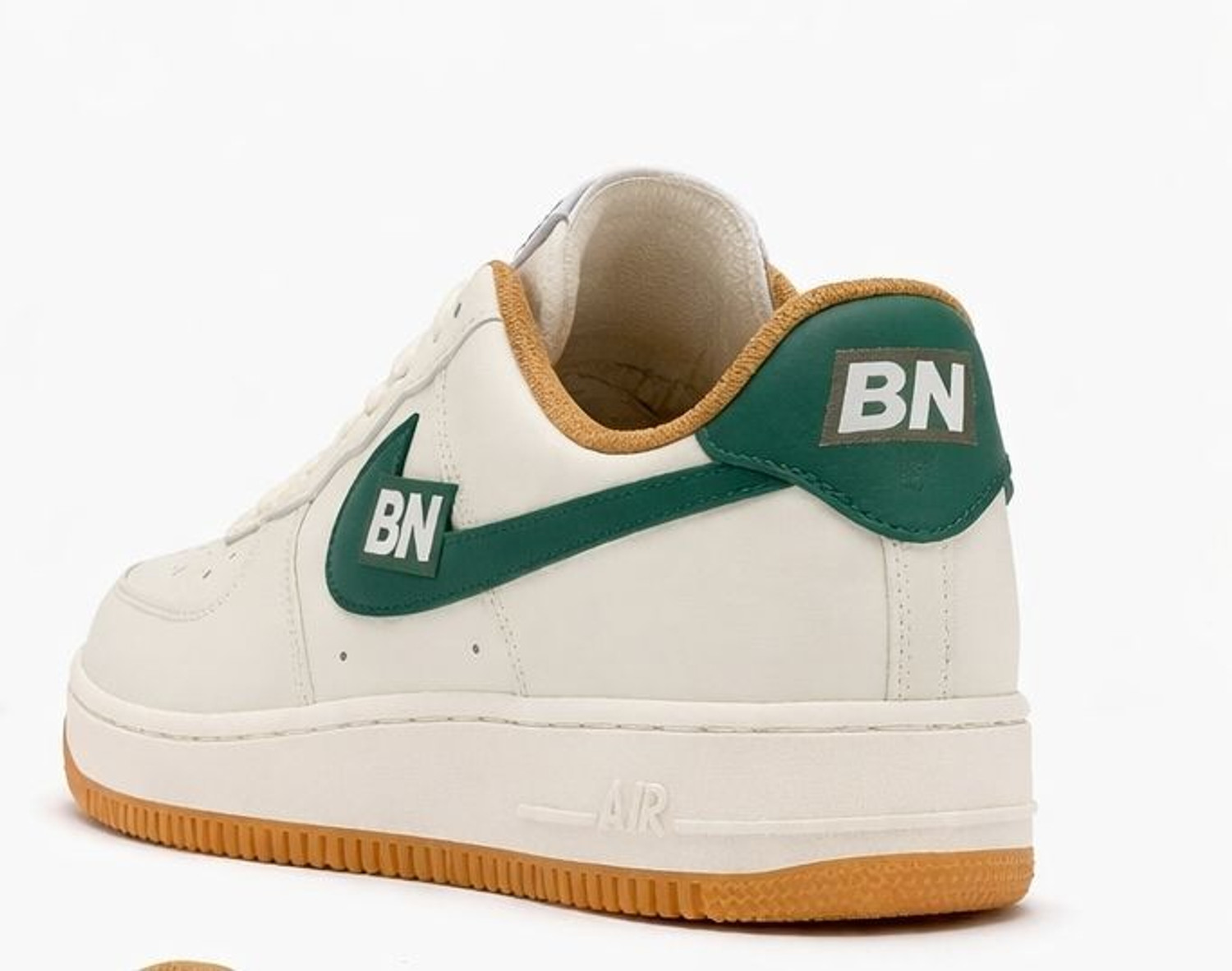 Image of BN STYLE Sneakers For Men (White, Green , 7)