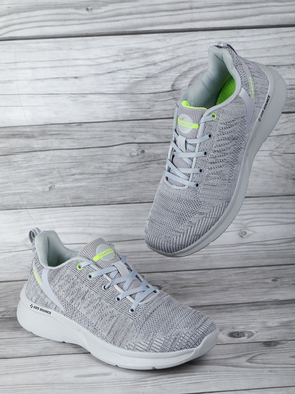 Image of Abros SPACE Running Shoes For Men (Grey , 11)